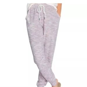 PJ Salvage Jogger Pajama Bottoms Women's Size XL Lounge Purple Space Dye New